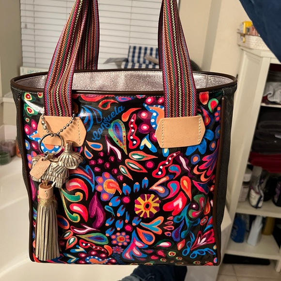 Consuela Bags Consuela Tote Bag And Bag Charm Poshmark